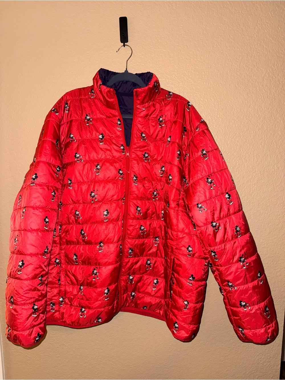 Disney Mickey Mouse Reversable Puffer XXL